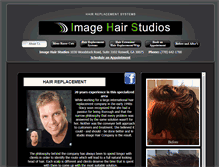 Tablet Screenshot of imagehairstudios.net